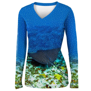 Camisa con capucha de manga larga duradera UV UPF 50 ligera de alta calidad para hombres adultos ropa de pesca transpirable personalizable - Product Image 5