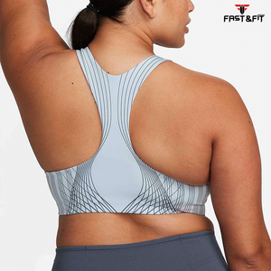 สปอร์ตบราออกกำลังกายขนาดพลัสไซส์พร้อมพิมพ์โลโก้ตามสั่งพิมพ์ลายด้านหน้าสำหรับเล่นกีฬายิมออกกำลังกายสินค้าออกใหม่ - Product Image 3