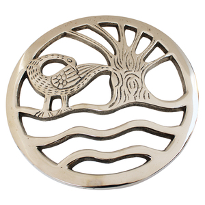 Salvamanteles brillante plateado decorativo de Metal de la más alta calidad Mas para salvamanteles de vajilla de Venta caliente a precio asequible - Product Image 6