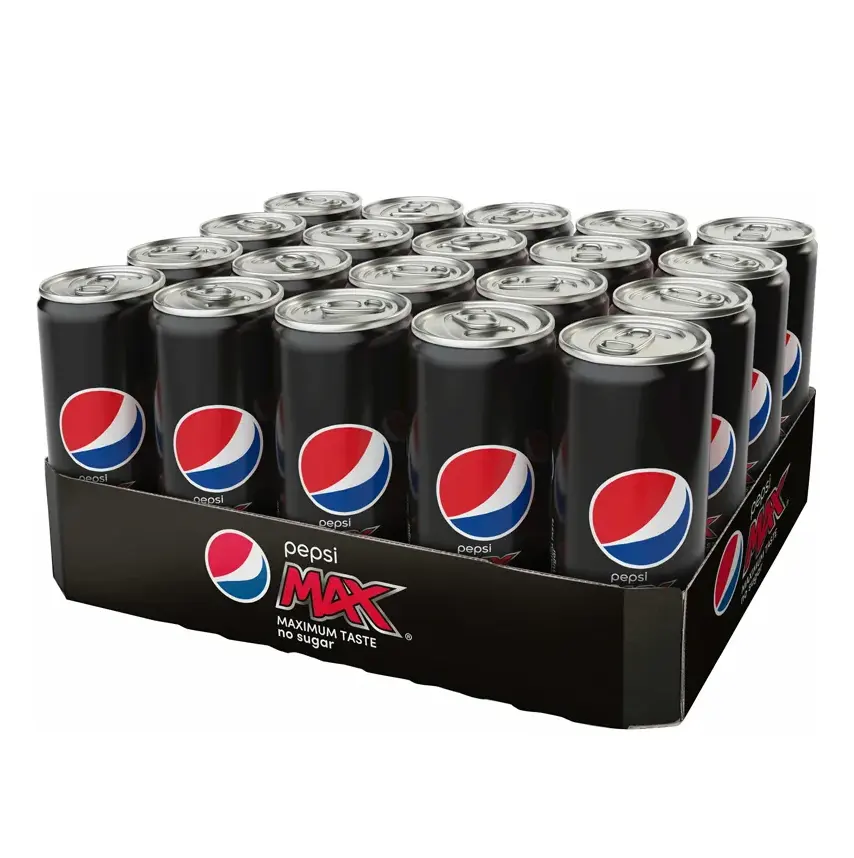 Pepsi Max meşrubat dolum makinesi şişe 12x330ml | Flavoured meşrubat dolum makinesi s