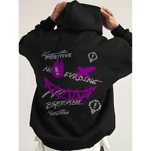 Pull-over de loisirs d'automne/hiver pour hommes, tricots et sweatshirts standard d'une couleur fabriqués en Chine - Product Image 1