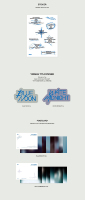 Album ENHYPEN ROMANCEUNTOLD DAYDREAM (Versi BLUE NOON / WHITE MIDNIGHT) CD K-POP Resmi Semua Usia Bahasa Korea Buatan Korea