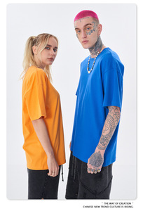 Proveedor de camisetas de algodón de moda camiseta de gran tamaño personalizada boxy fit camiseta en blanco para ropa de hombre Camiseta camiseta para hombres - Product Image 4