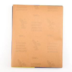 Waterproof <b>Dry</b> Sand Paper Silicon Carbide <b>Wet</b> & <b>Dry</b> Abrasive <b>Sandpaper</b> 80 Grit Sand Paper - Product Image 5