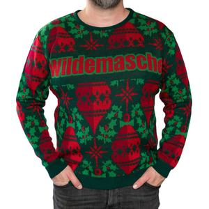 Vacances entièrement chargé conception acrylique pull hommes femmes hiver tricots décontracté mode chaud confortable haut de fête - Product Image 1