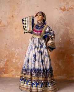 Wholesale Price Modern Afghan Kuchi Women Traditional Handmade Floor-Length A-Line Eco-Friendly Dresses in All Colors & Sizes - Product Image 3