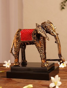 Impresionante escultura de latón, figura artística para sala de estar, escritorio, estante, mesa de templo, adorno de metal hecho a mano exclusivo - Product Image 3