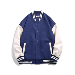 Veste Letterman de baseball personnalisée pour adultes et jeunes Veste universitaire en polaire colorée Nouvelle mode de haute qualité - Product Image 1