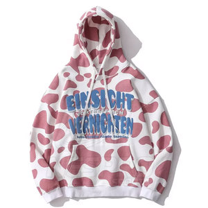 Sudadera con Capucha de Gran Tamaño con Estampado Animal de Alta Calidad, Estilo OEM, Ligera, con Estampado Puff, Ropa Casual de Primera Calidad, 100% Algodón - Product Image 1