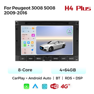 Lecteur multimédia DVD de voiture Android MEKEDE, autoradio GPS, navigation, Car-play, unité principale 7 pouces pour <span class=keywords><strong>Peugeot</strong></span> <span class=keywords><strong>3008</strong></span> 5008 2009-2016 - Product Image 1
