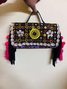 Kuchi-cartera bordada a mano, Estilo Vintage, banjara, Bohochic - Product Image 3