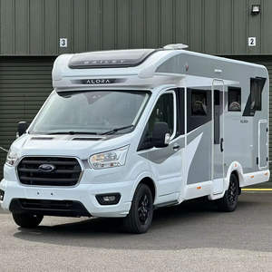 Luxury 4X4WD Mini Caravan RV Trailer 4-6 Person Off-Road Fiberglass Camper Shower Toilet <b>Car</b> Air Conditioner Motorhome - Product Image 4