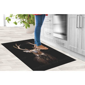 Deer Printed Rug: <b>Cool</b>, Classic Indoor <b>Decor</b> & Gift,With Pile Soft Rug - Product Image 2