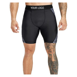 Shorts MMA fight short custom made <b>rash</b> <b>guard</b> mma bjj <b>rash</b> <b>guard</b> for <b>men</b> - Product Image 5