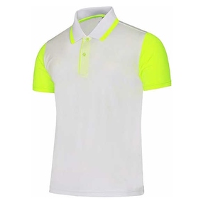 Manches courtes raglan athlétique pour hommes pour polo Logo personnalisé haut en toile respirant avec motif solide couleurs contrastées teint uni - Product Image 1