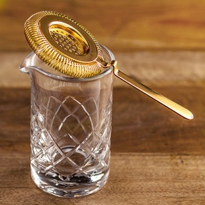 Colador de Cócteles Hawthorne de Lujo Chapado en Oro, Filtro de Resorte de Acero Inoxidable de Primera Calidad, Vertido Suave, Herramienta Profesional para Bar - Product Image 4