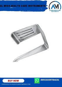 ที่มีคุณภาพที่ดีที่สุดหดเครื่องมือผ่าตัด Retractor นำมาใช้ใหม่สแตนเลสโดย Al Mida - Product Image 5