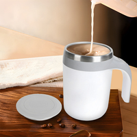 Tasse à café intelligente à mélange automatique, toute nouvelle, tasse à café de voyage en acier inoxydable, tasse à café électrique magnétique à agitation automatique