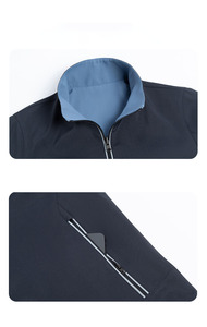 Chaqueta Cortavientos de Invierno Impermeable, Transpirable y Ecológica para Hombre, 100% Poliéster, para Exteriores, Venta al Por Mayor y Dropshipping - Product Image 2