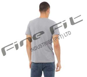 Camiseta de algodón Ringer personalizada para hombre, camiseta en blanco de manga corta informal con cuello redondo, camiseta de tacto suave, fabricante, Camisa de algodón a granel para uso diario - Product Image 4