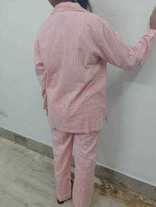 Ensemble de pyjama indien en coton imprimé bloc fait à la main pour femmes costume de nuit d'été demoiselle d'honneur PJ vêtements de nuit personnalisés correspondant PJs cadeau - Product Image 3