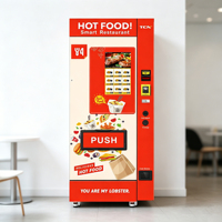 Máquina Expendedora de Sopa Caliente Comercial TCN, Dispensador Inteligente de Alimentos con Sistema de Calentamiento por Microondas Integrado para Oficinas y Centros Comerciales