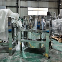 Bac/Silo Industriel en Acier Inoxydable Poli Miroir SS304/3016 pour Automatisation, Batterie NEV, Pharmaceutique, Lignes de Transformation Alimentaire