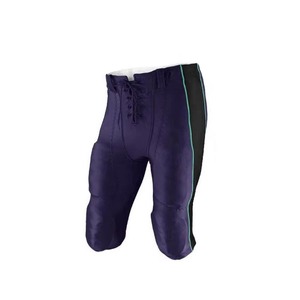 Top Vente Surdimensionné Fit Football Américain Football Streetwear Ensembles Respirant Imprimé Conception Rembourré Pantalon Court D'été En Gros - Product Image 4