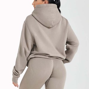 Sweat-shirts respirants pour femmes, vente en gros, OEM, imprimés sur le devant, 100% coton, streetwear, qualité supérieure, vêtements décontractés, best-sellers - Product Image 2