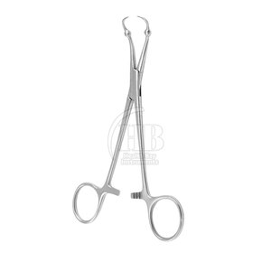 Pince à serviette de laboratoire Roeder en acier inoxydable, manuelle, réutilisable, instrument chirurgical pour cliniques et établissements de santé - Product Image 5