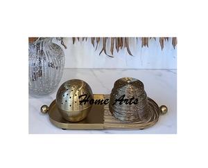 Quemador de incienso pulido dorado de acero inoxidable, tamaño y forma personalizados, quemador Mabkhara Oud a buen precio - Product Image 2