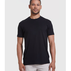 T-shirts à col rond noir Next Level T-shirt CVC Crew pour homme T-shirt à manches courtes en jersey fin unisexe - Product Image 5