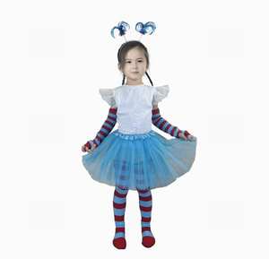 ชุดคอสตูมสำหรับเด็กชุดคอสตูมผ้าโปร่งแขนพองฟูชุดให้ความอุ่นสำหรับเด็ก - Product Image 3