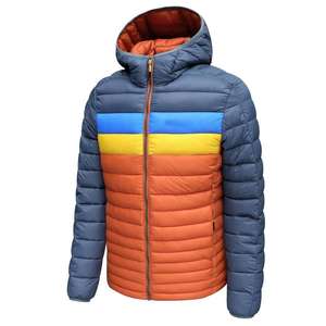 Chaquetas de Invierno con Logotipo Personalizado Impreso OEM, Chaqueta Impermeable Acolchada para Hombre con Bolsillo - Product Image 2