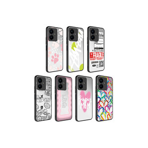 Coque de téléphone en silicone brillant de luxe pour Vivo Y35 Y17 7 Plus Y20i - Protection de l'appareil photo à motif miroir avec finition électrolytique - Product Image 3