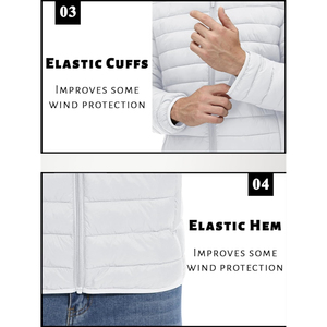 Chaqueta acolchada informal con cremallera para hombre, ropa deportiva sólida de invierno cálida a prueba de viento en ropa informal gruesa, estilo Formal de Color en oferta - Product Image 4