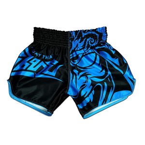 2025 Short de boxe en gros personnalisé pour Muay Fitness entraînement Arts martiaux porter pour Kickboxing et Shorts de combat thaïlandais - Product Image 1