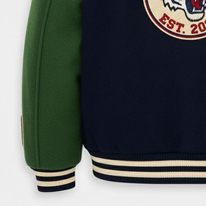 Nouvelle conception Veste de baseball en chenille brodée pour hommes Veste universitaire de style varsity en gros Veste universitaire de style varsity personnalisée pour hommes - Product Image 4