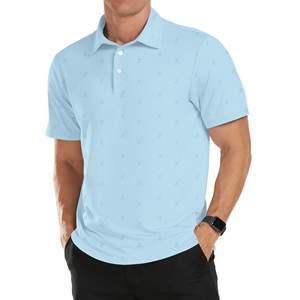 Totalmente sublimación nuevas camisetas de moda para hombres verano algodón poliéster Color sólido Polo Tops Casual moda Polo camisas - Product Image 1