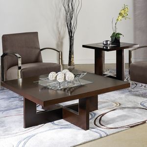 Mesa de Centro de Madera con Diseño Artístico, Mueble Creativo para Sala de Estar, Forma Esculpida para una Decoración Única del Hogar - Product Image 1