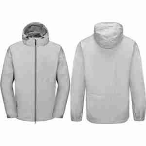 Veste coupe-vent légère unisexe en vente chaude Nouvelle veste en nylon imperméable à l'eau avec logo personnalisé - Product Image 3