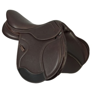 Silla de Montar de Cuero Genuino de Alta Calidad para Salto Ecuestre, Carreras y Doma Clásica - Color, Tamaño y Diseño Personalizables - Product Image 1