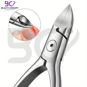 Coupe-cuticules en acier inoxydable, outil de manucure et pédicure, ciseaux de précision à bec d'aigle, pince à cuticules à large ouverture - Product Image 2