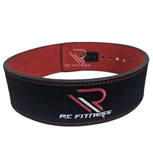 Cinturón de Gimnasio de Cuero Vacuno con Soporte Lumbar Antideslizante y Ecológico, Personalizable con Logotipo, para Levantamiento de Pesas y Powerlifting - Product Image 1