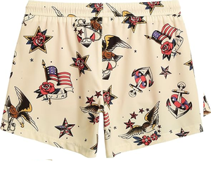 Men 5.5 Inch <b>Swim</b> Trunks with Compression Liner <b>Board</b> Shorts Quick Dry Beach Swimwear with Zipper Pockets - Product Image 3