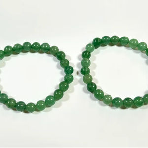 Bracelet manchette en perles faites à la main-Manchette pour femmes et filles - Product Image 1