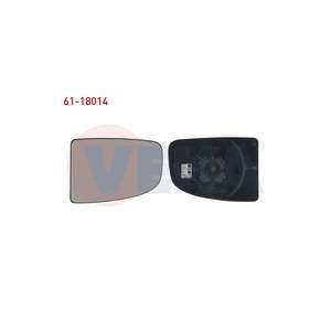 Verre de rétroviseur chauffant côté droit pour Fiat Doblo et Opel Combo 2010-2012 - Product Image 1