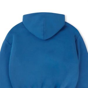 Pull à capuche surdimensionné 500gsm de haute qualité, logo personnalisé, sweat à capuche unisexe blanc noir lourd, streetwear pour hommes - Product Image 5