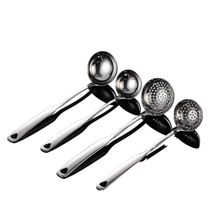 Outils de cuisine en acier inoxydable de conception de taille personnalisée de haute qualité pour la cuisson pur métallique facile à laver - Product Image 1