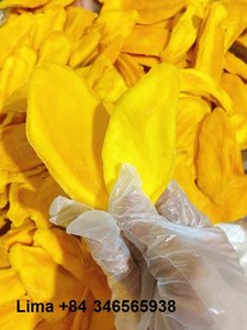 Tranches de mangue séchées moelleuses, procédé AD, 15-20% d'humidité, collation de fruits sucrés, saveur originale, 8-10 cm, emballage en vrac, Vietnam/ Mme Mirabel - Product Image 6